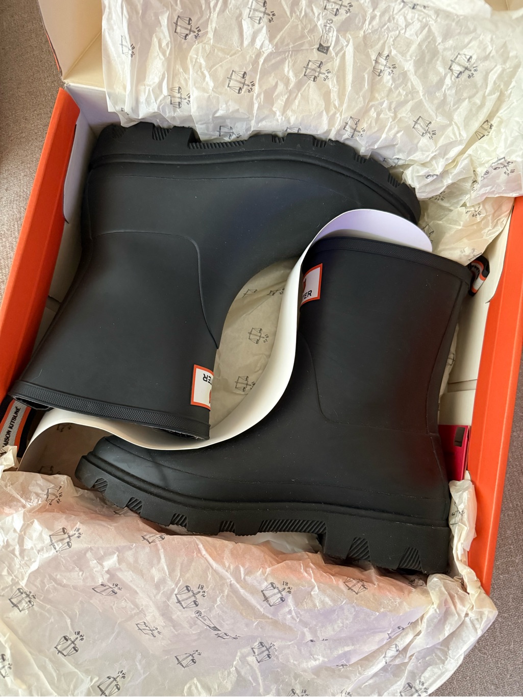 Maison Kitsune X Hunter Short Rain Boots — image 3 of 4